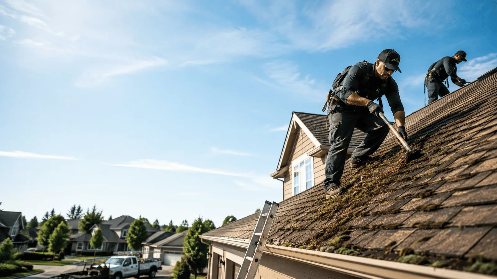 Roof Moss Removal in Rogers, AR near me